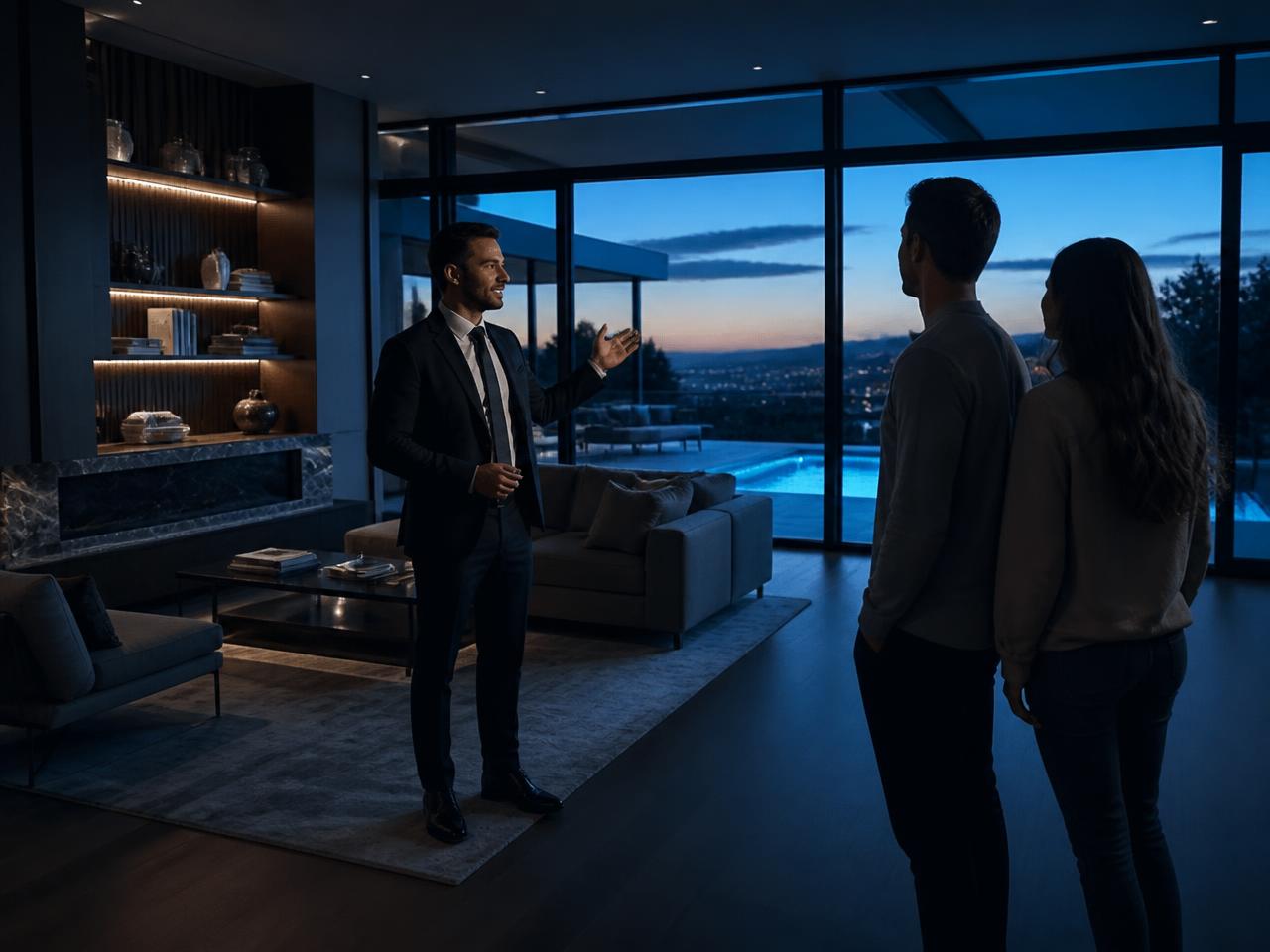 Real Estate team at work